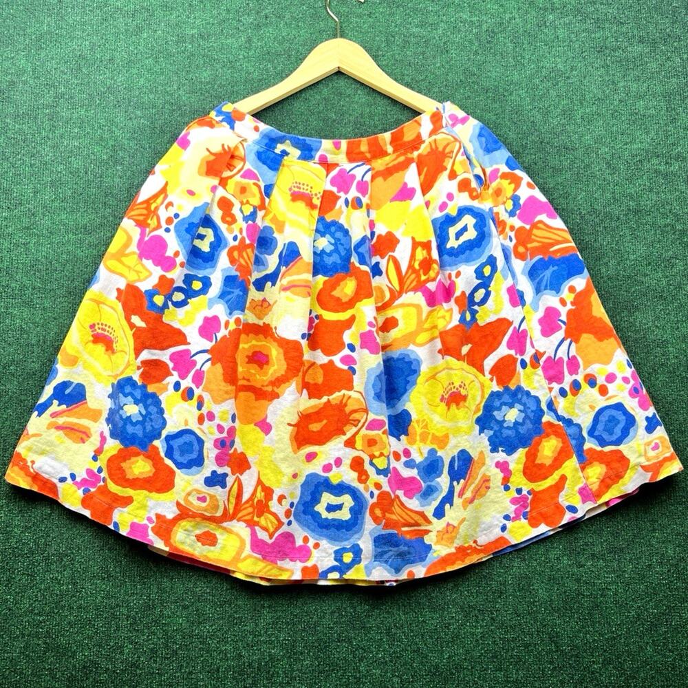 Liz Claiborne Multicolor A-Line Skirt
